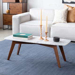Vena Walnut Rectangular Coffee Table