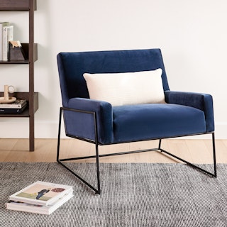 Regis Cascadia Blue Lounge Chair