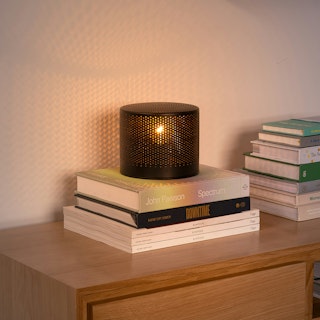 Perforate Black Table Lamp