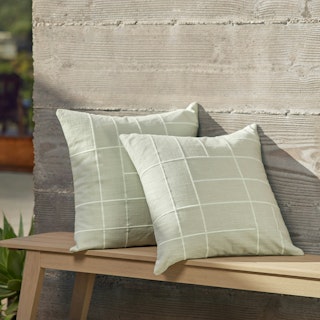 Tidan Sea Green Outdoor Pillow Set